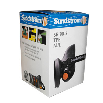 GPI SR90 3 HALF MASK TPE M/L - O.90-3ML 